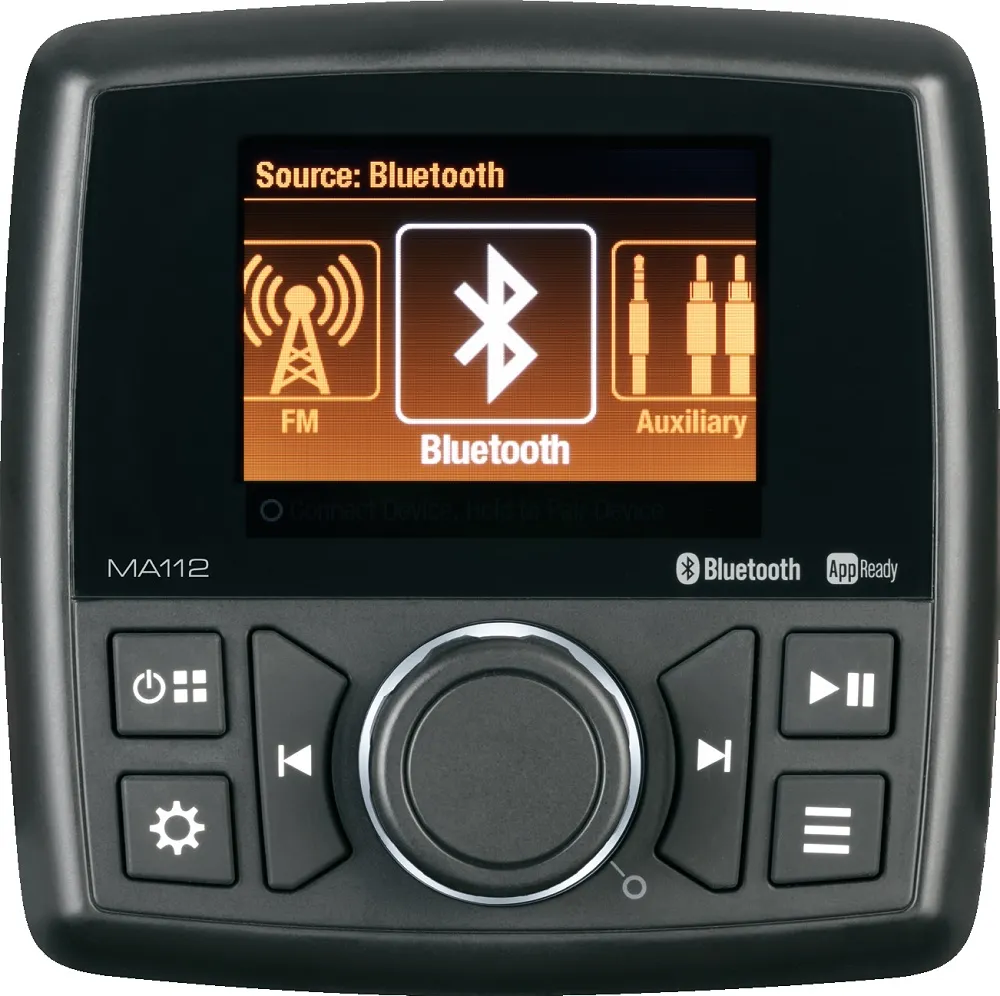 ASA ELECTRONICS LLC/JENSEN MA112 — Marine Audio MA112 Stereo AM/FM/USB with Bluetooth 160 Watts - 4x40w