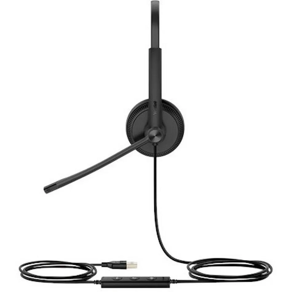 Yealink 1308047 — Yealink Headset 1308047 UH34 Lite Mono UC USB with Foamy ear cushions Retail