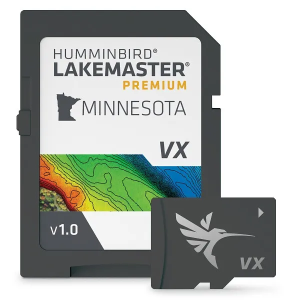 Johnson Outdoors 602006-1 — Humminbird Lakemaster VX Premium Minnesota microSD