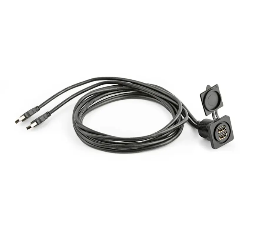 Garmin 010-13678-00 — JL Audio XMD-USBX-PNL Panel Mount Dual USB Ports