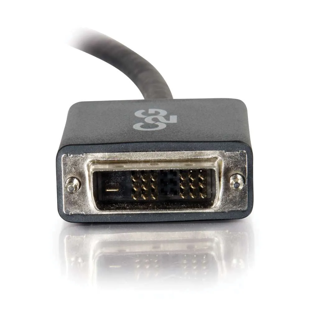 C2G 54329 — 6FT (1.8M) DISPLAYPORT MALE TO SINGLE LINK DVI-D MALE ADAPTER CABLE - DISPLAYPOR