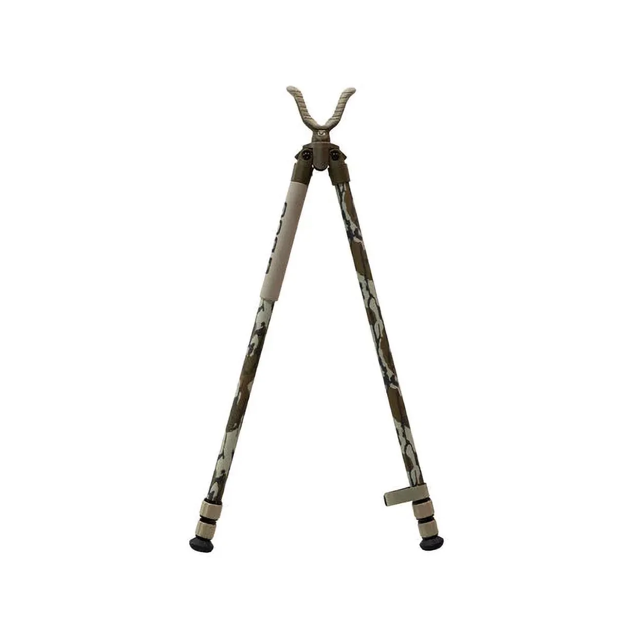 BATTERY TECHNOLOGY 1237287 — Bog Camo DeadShot Bipod - Mossy Oak Bottomland