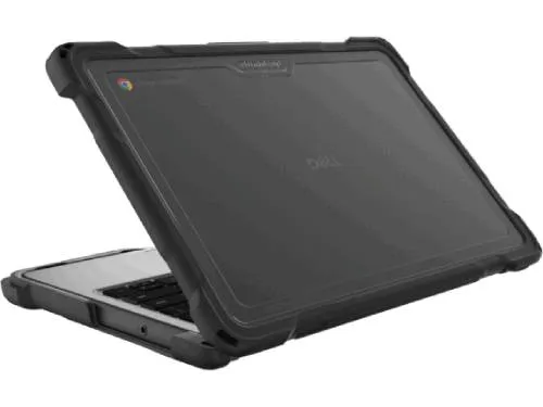 GUMDROP 01D022 — RUGGED CHROMEBOOK CASE CUSTOM-MOLDED TO FIT DELL 11-INCH CHROMEBOOK (CLAMSHELL),