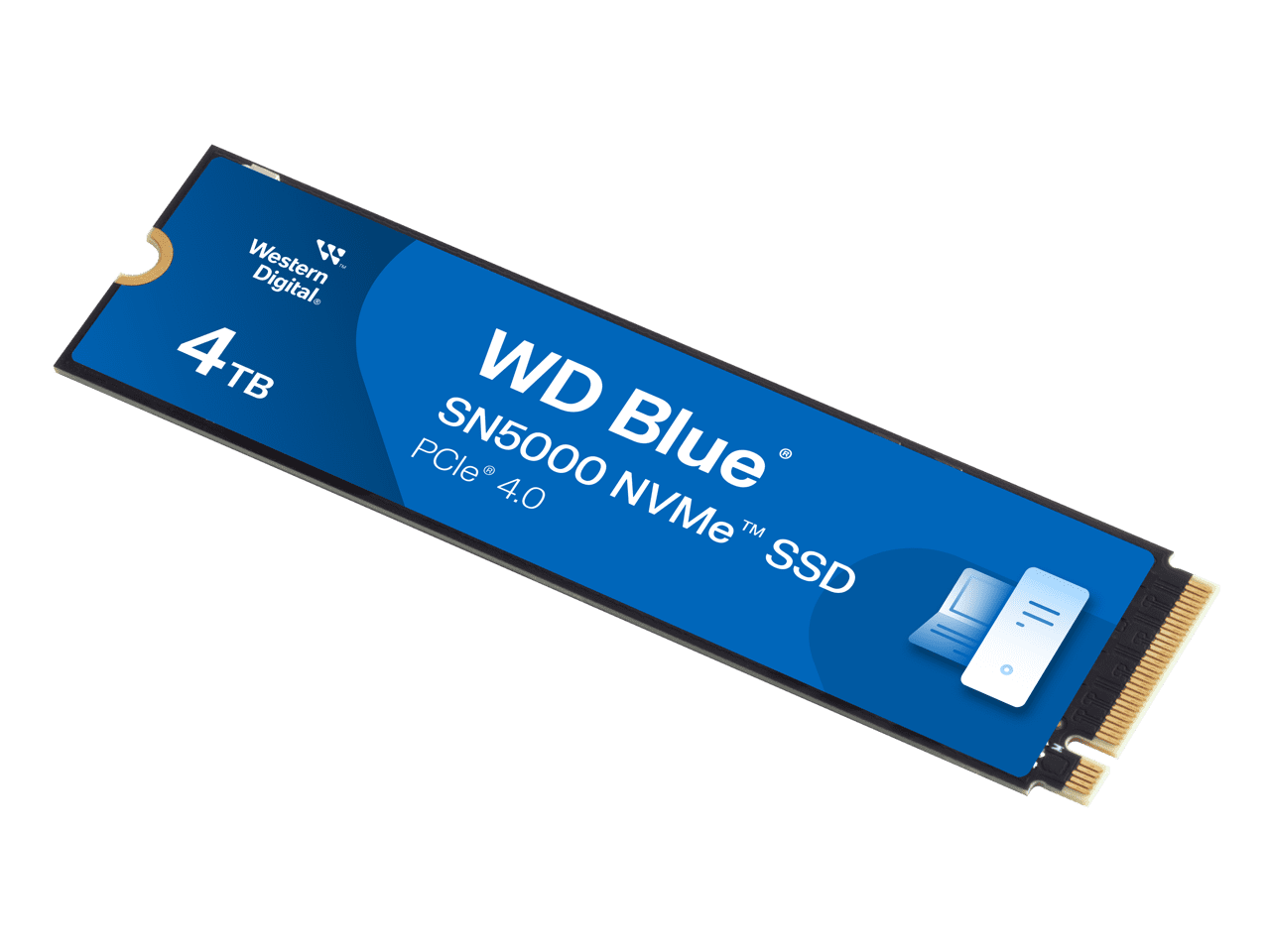 Western Digital WDS400T4B0E-00BKY0 — 4TB WD BLUE SN5000 NVME