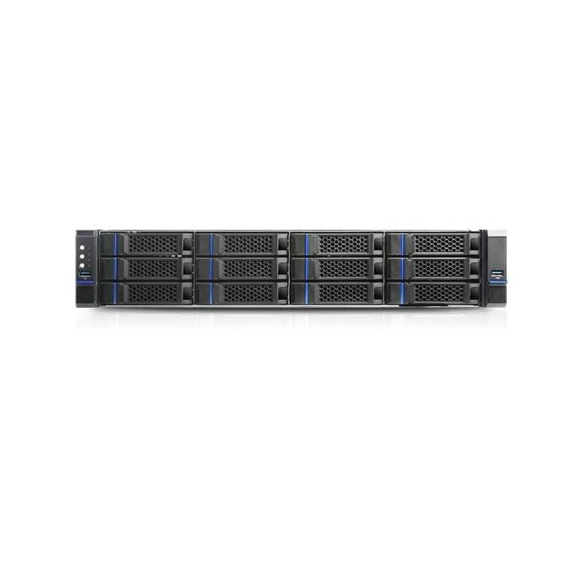 Chenbro RM23812E3RP8 — Chenbro RM23812H01*15457 3.5" 12-port 12Gbps Mini-SAS HD 1 x (1+1) CRPS, 800W Server Chassis