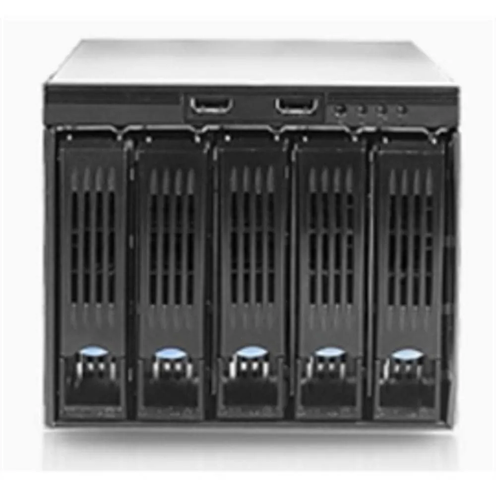 Chenbro SK33502T3 — Chenbro Accessory SK33502H08*13709 5-bay 3.5 inch HDD Enclosure with 12Gb/s SAS and SATA Backplane Brown Box