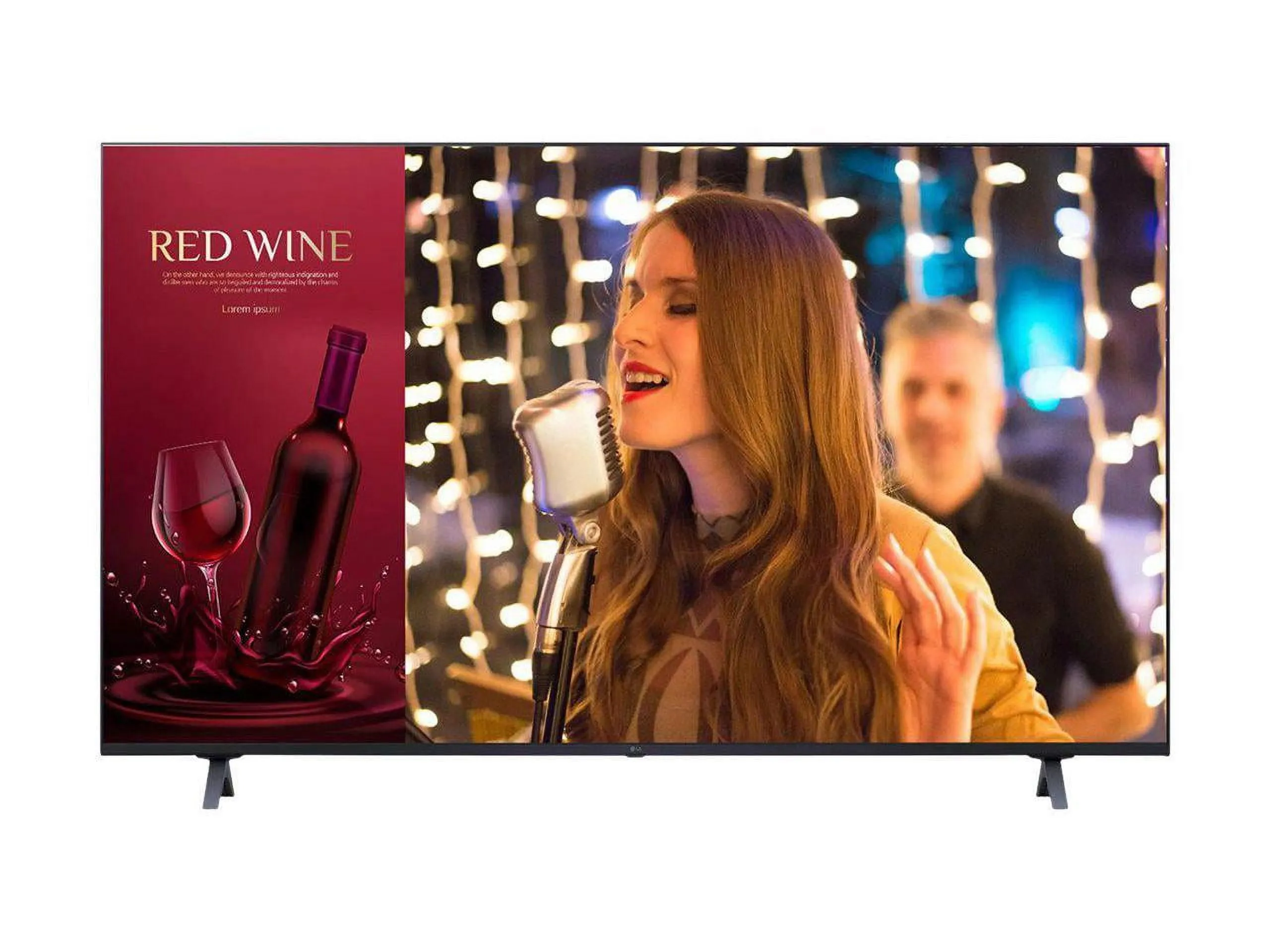 LG Electronics 50UR340C9UD.AUS — OPEN BOX, LG, 50" UHD, HDMI(3), RS-232C(1), USB(1), RF IN(1), AUDIO OUT(1), EXTERNAL SPEAKER (AMPLIFIER NOT INCLUDED), RJ45IN/OUT, WEBOS 6.0, NCNR, NON-CANCELABLE NON-RETURNABLE