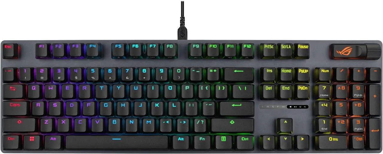 ASUS XA14ROGSTRIXSCOPEIIX/NXSM — ASUS ROG STRIX SCOPE II X WIRED USB MECHANICAL GAMING KEYBOARD - 100% FULL-SIZE,