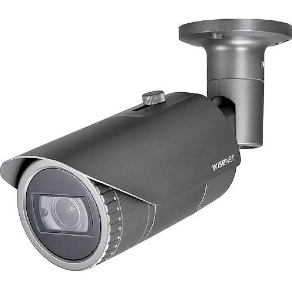 Hanwha QNO-8080R — 5MP Outdoor Vandal Bullet Camera with Motorized Lens