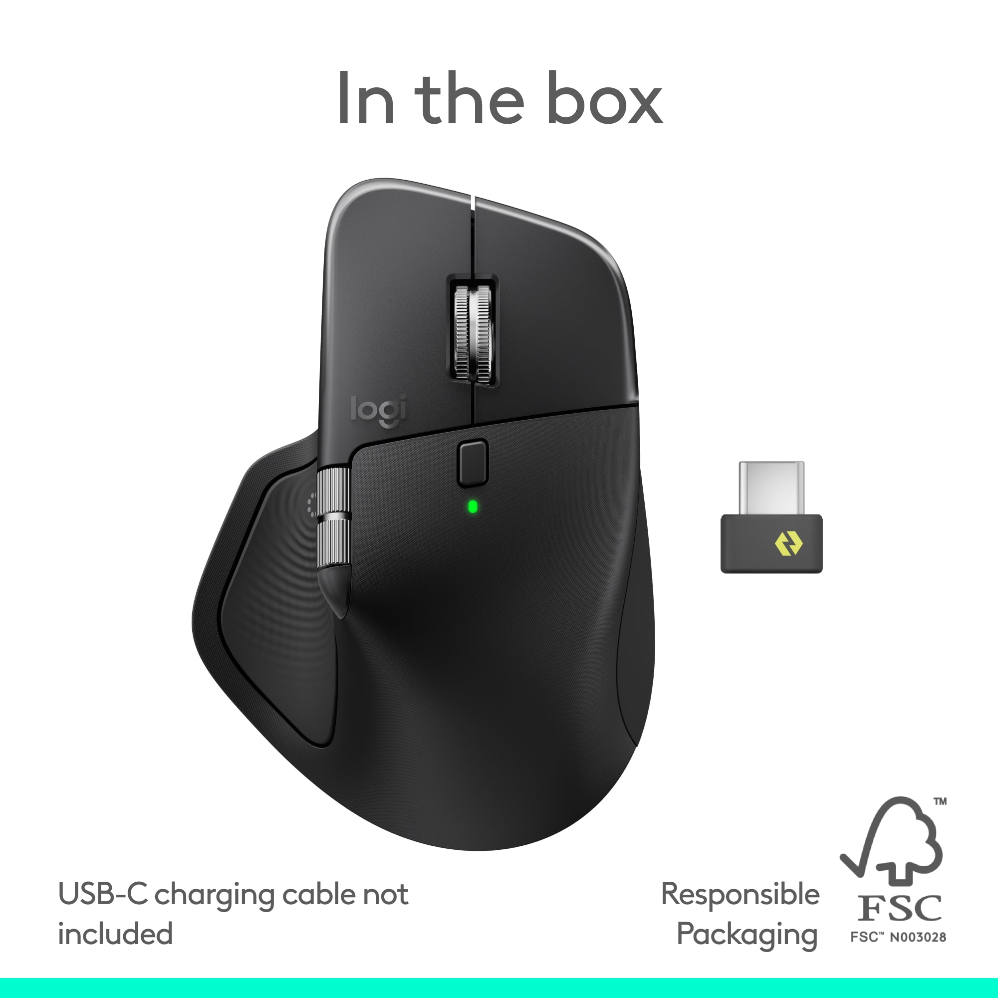 Logitech 910-007560 — LOGITECH MX MASTER 4 MOUSE (BLACK)