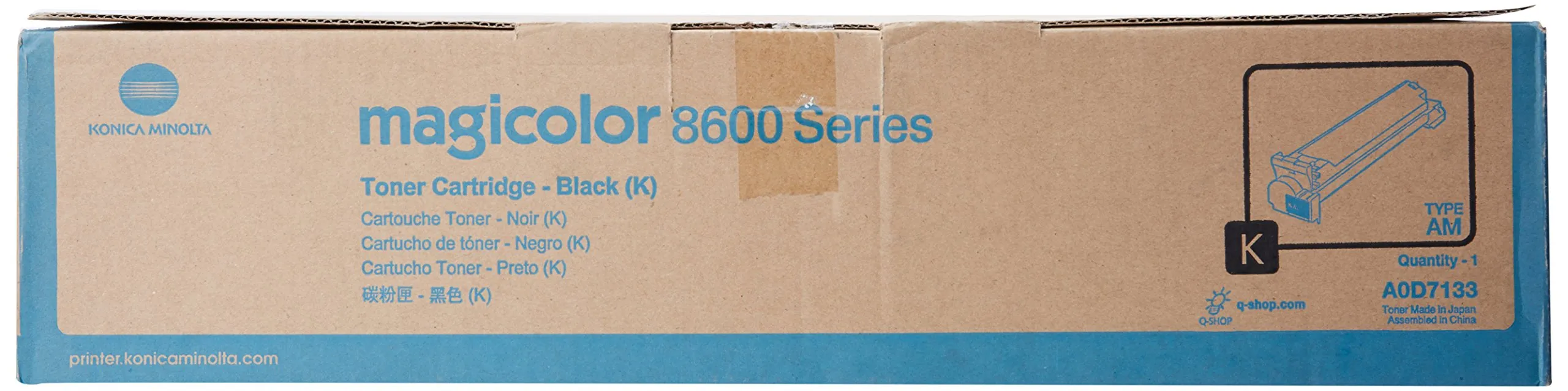 KONICA MINOLTA A0D7133 — KONICA MAGICOLOR 8650DN