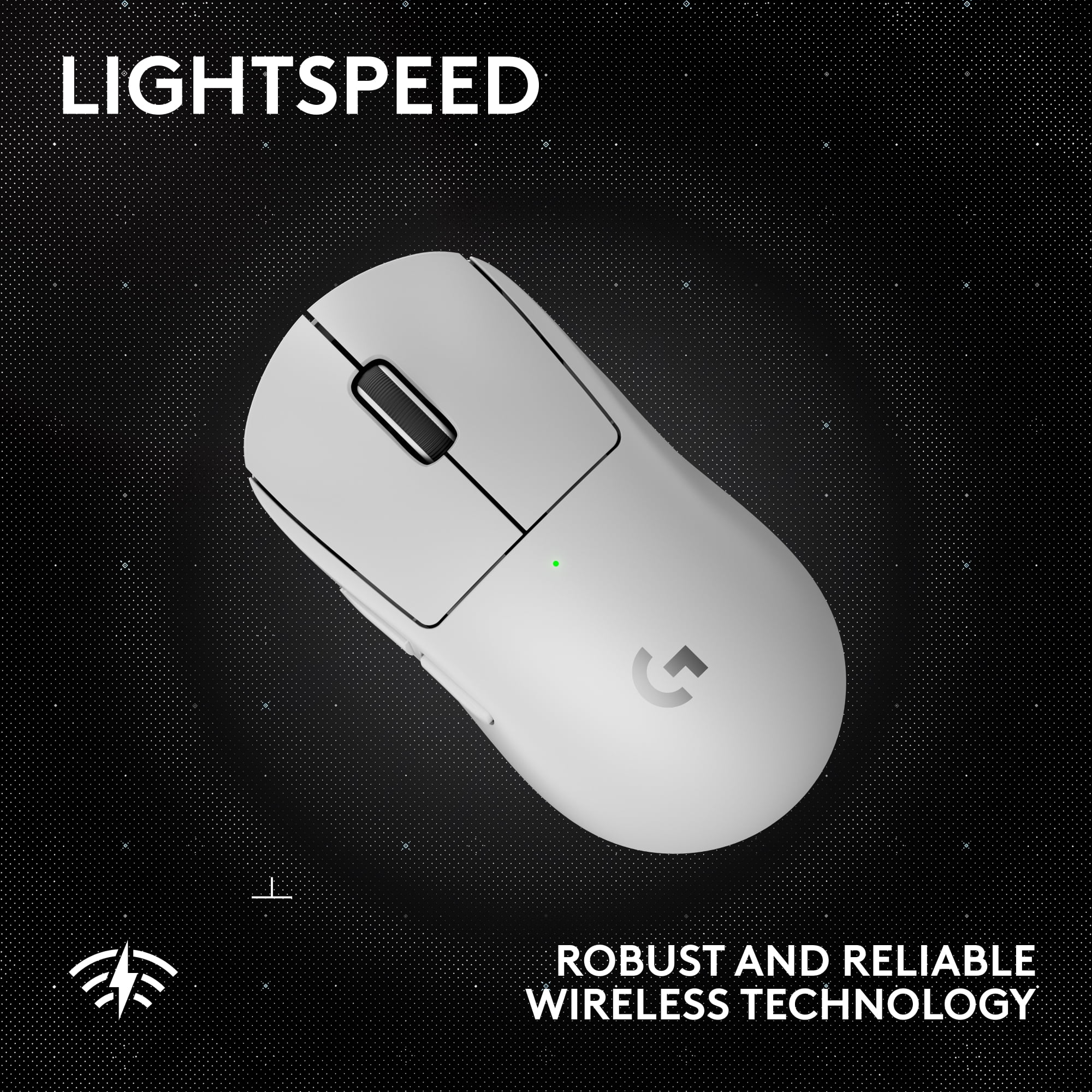 Logitech 910-007655 — LOGITECH PRO X SUPERLIGHT 2 SE MOUSE - WHITE