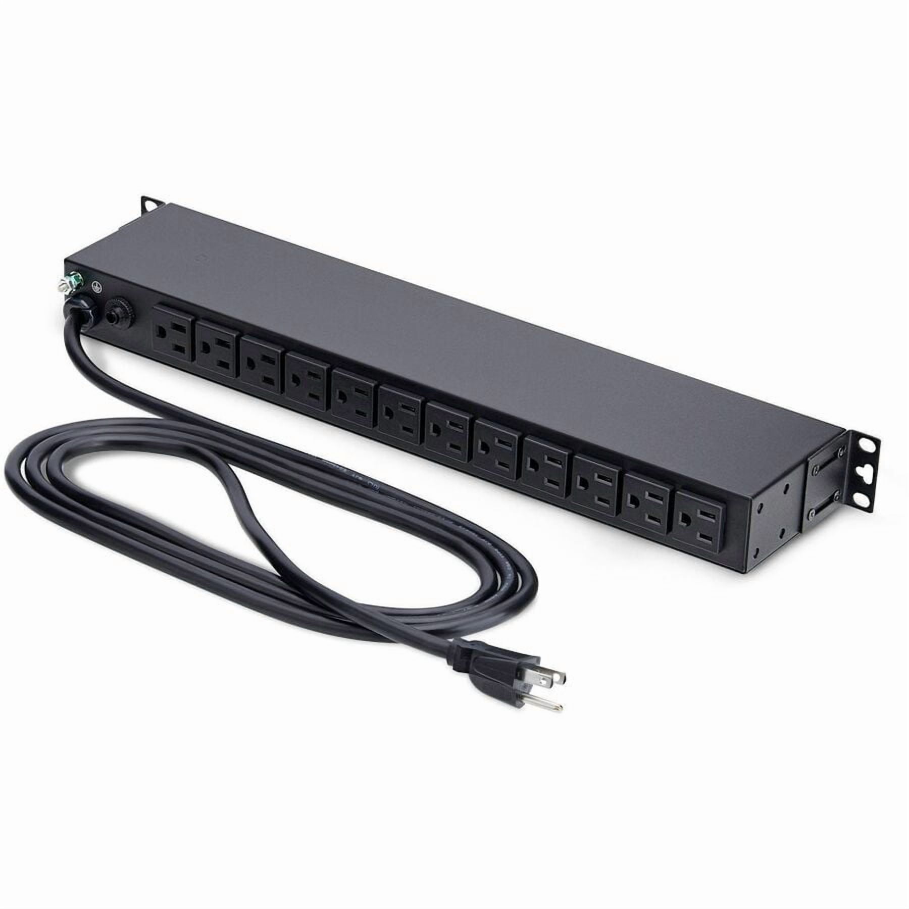 STARTECH 1315B8H-RACK-PDU — 1U RACKMOUNT PDU UNIT FOR 19IN RACKS W/ 13X NEMA 5-15 ELECTRICAL OUTLETS - 1X FR