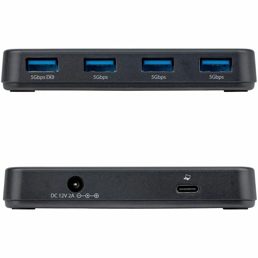STARTECH ST4300USB3V2-NA — ADD FOUR SUPERSPEED USB-A 3.0 PORTS INCLUDING ONE BC 1.2 CHARGING PORT FROM A SI