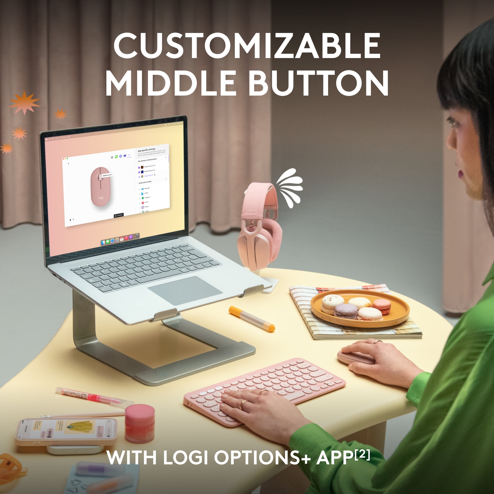 Logitech 910-007022 — PEBBLE MOUSE 2 M350S - TONAL WHITE
