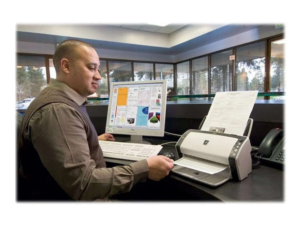 RICOH / Fujitsu PA03630-B055 — Fujitsu FI-6130Z Document Scanner