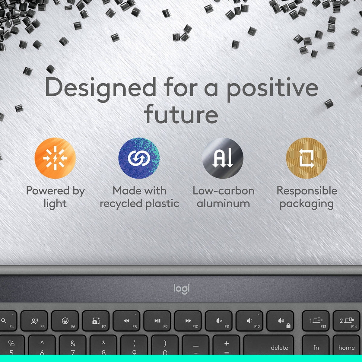 Logitech 920-013786 — LOGITECH SIGNATURE SLIM SOLAR+ K980 KEYBOARD FOR MAC (GRAPHITE)
