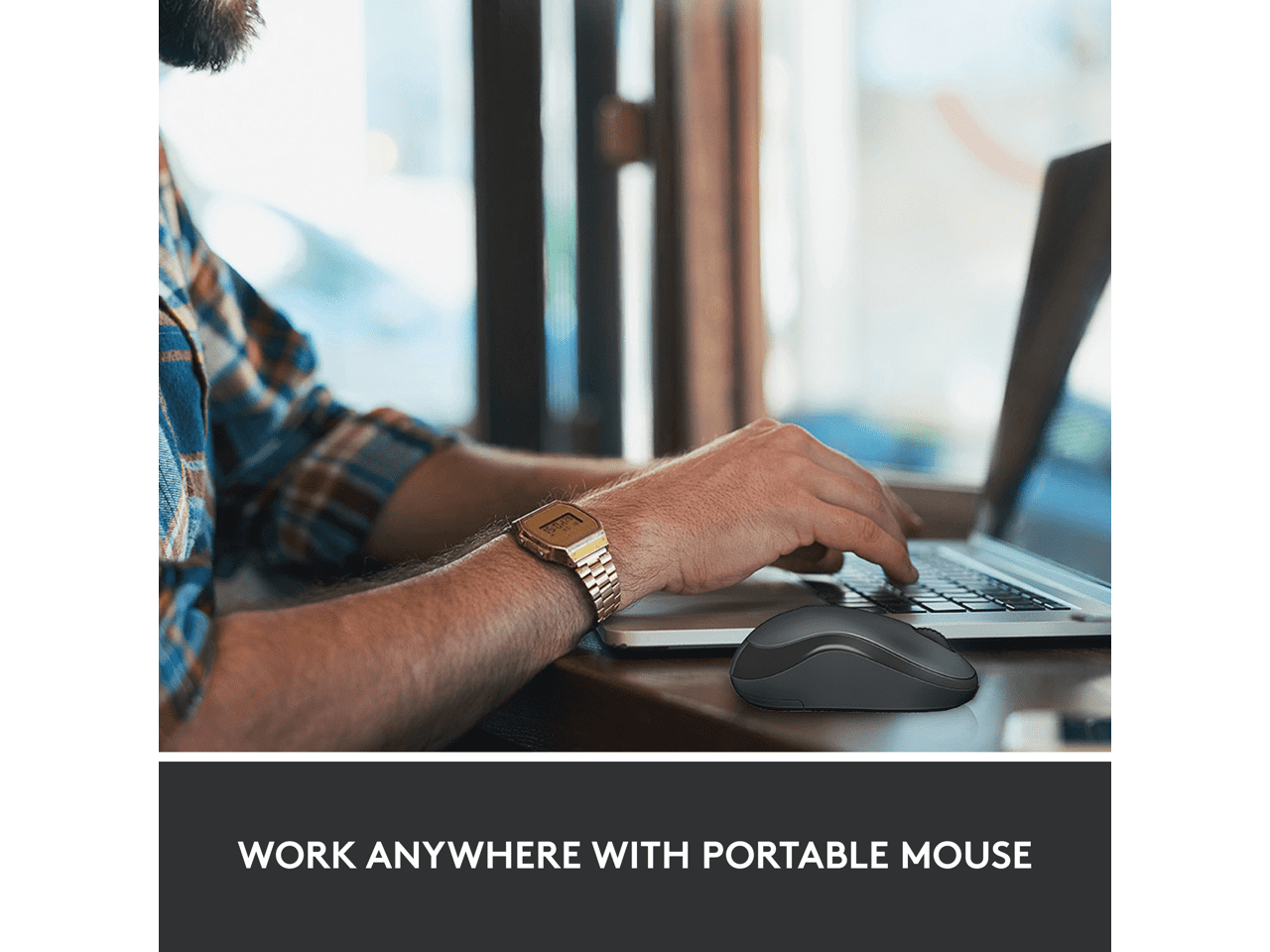 Logitech 910-006127 — M220 Silent Wireless Mouse - Black