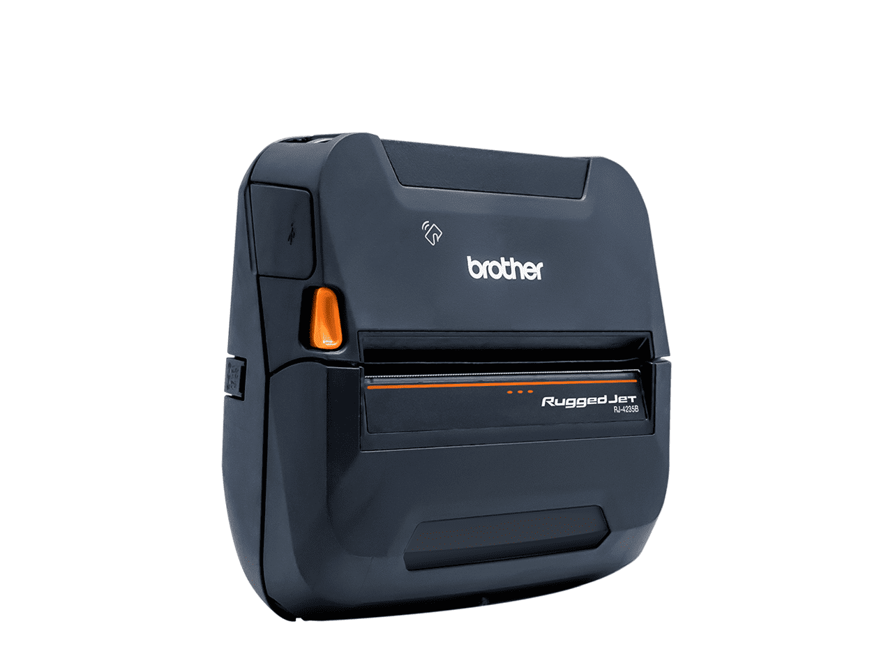 Brother RJ4235BL — RUGGEDJET RJ4235BL: MOBILE 4 DT PRINTER W/USB, BLUETOOTH/MFI, NFC PAIRING - INCL