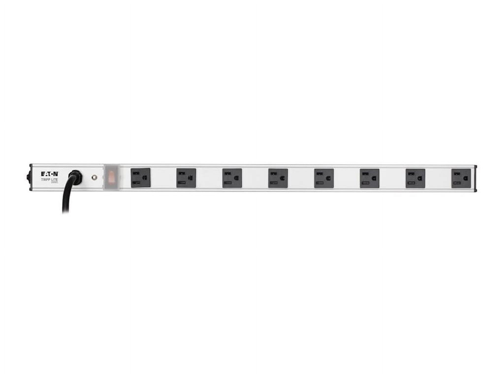 Eaton Tripplite PS2408 — THE PS2408 POWER STRIP PROVIDES HORIZONTAL OR VERTICAL POWER DISTRIBUTION FOR RA