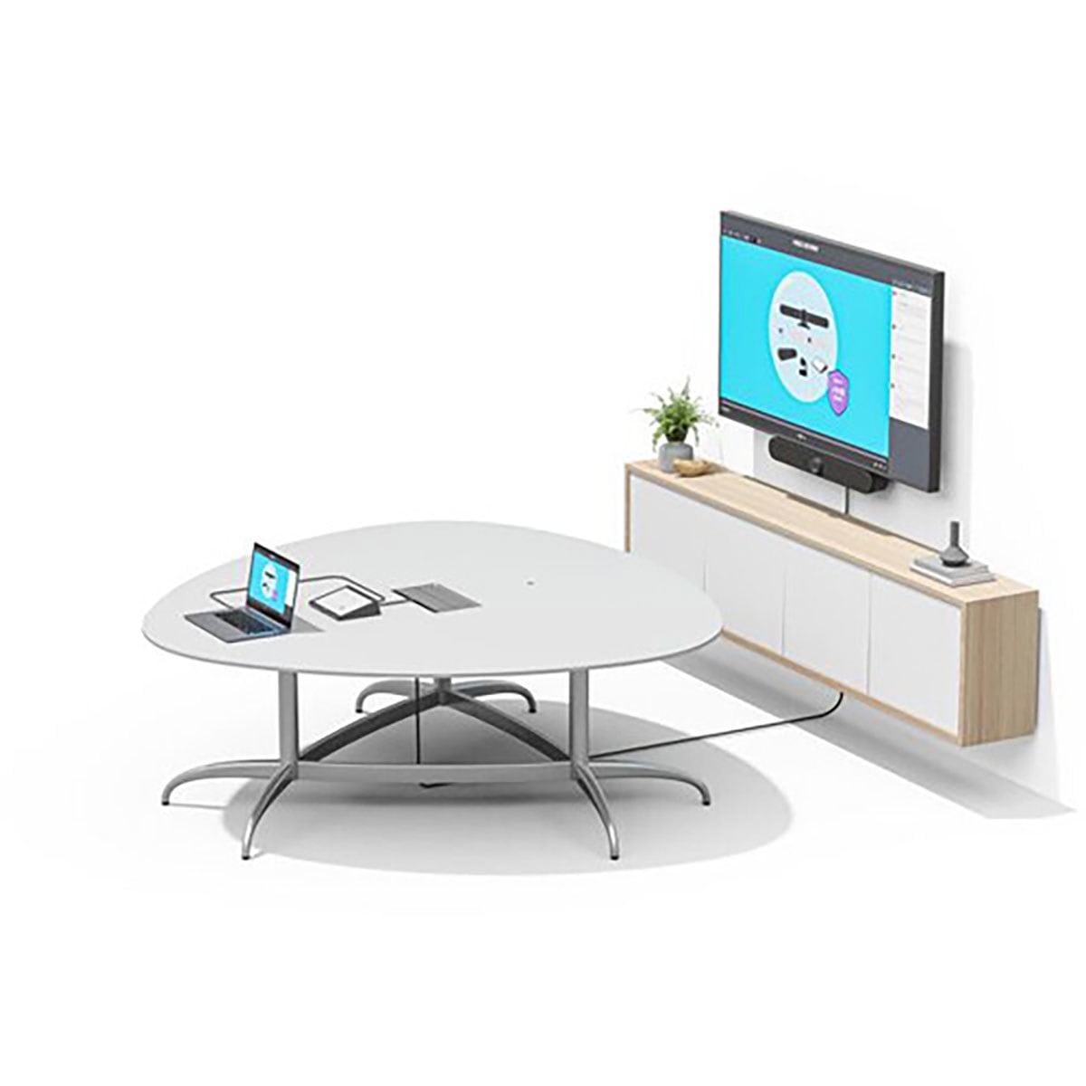 Logitech 991-000533 — RALLY BAR MINI + TAPCAT5E + MIC POD - TAA COMPLAINT