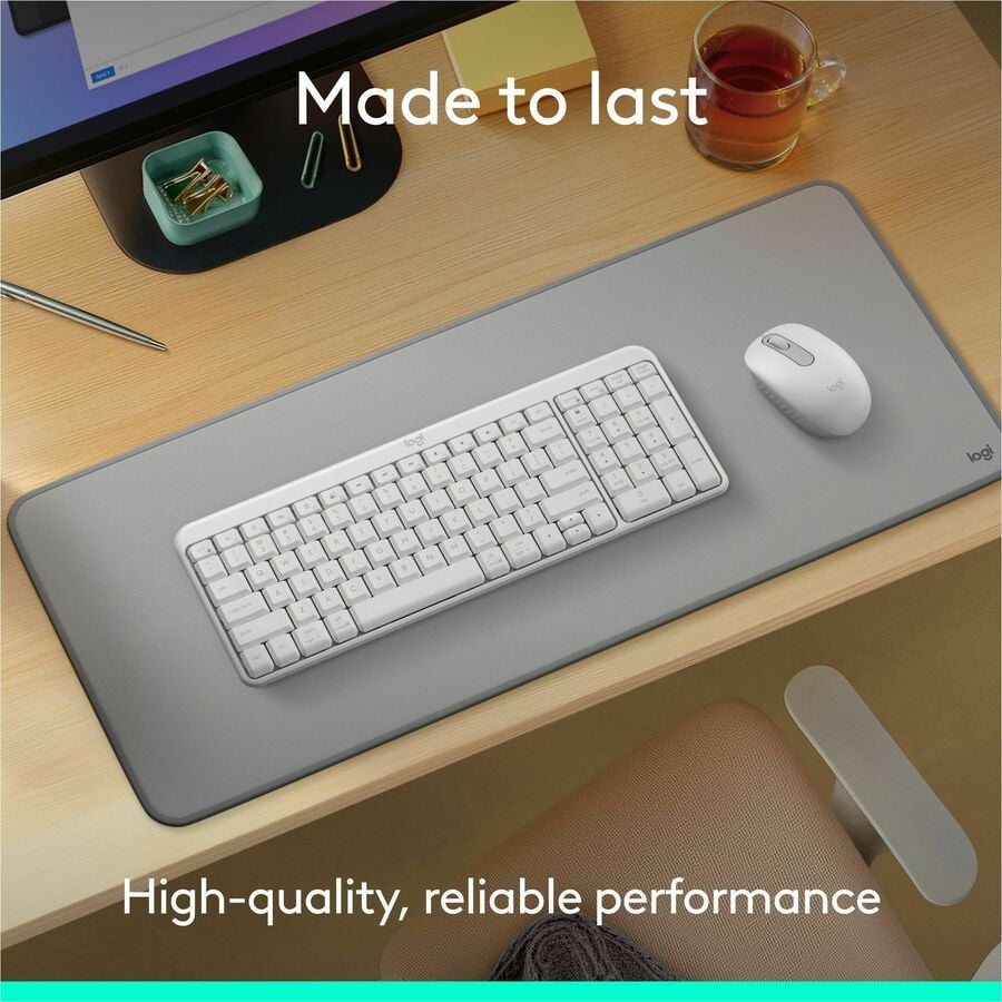 Logitech 920-013511 — MK250 BLUETOOTH WIRELESS MOUSE AND KEYBOARD COMBO (OFF-WHITE)