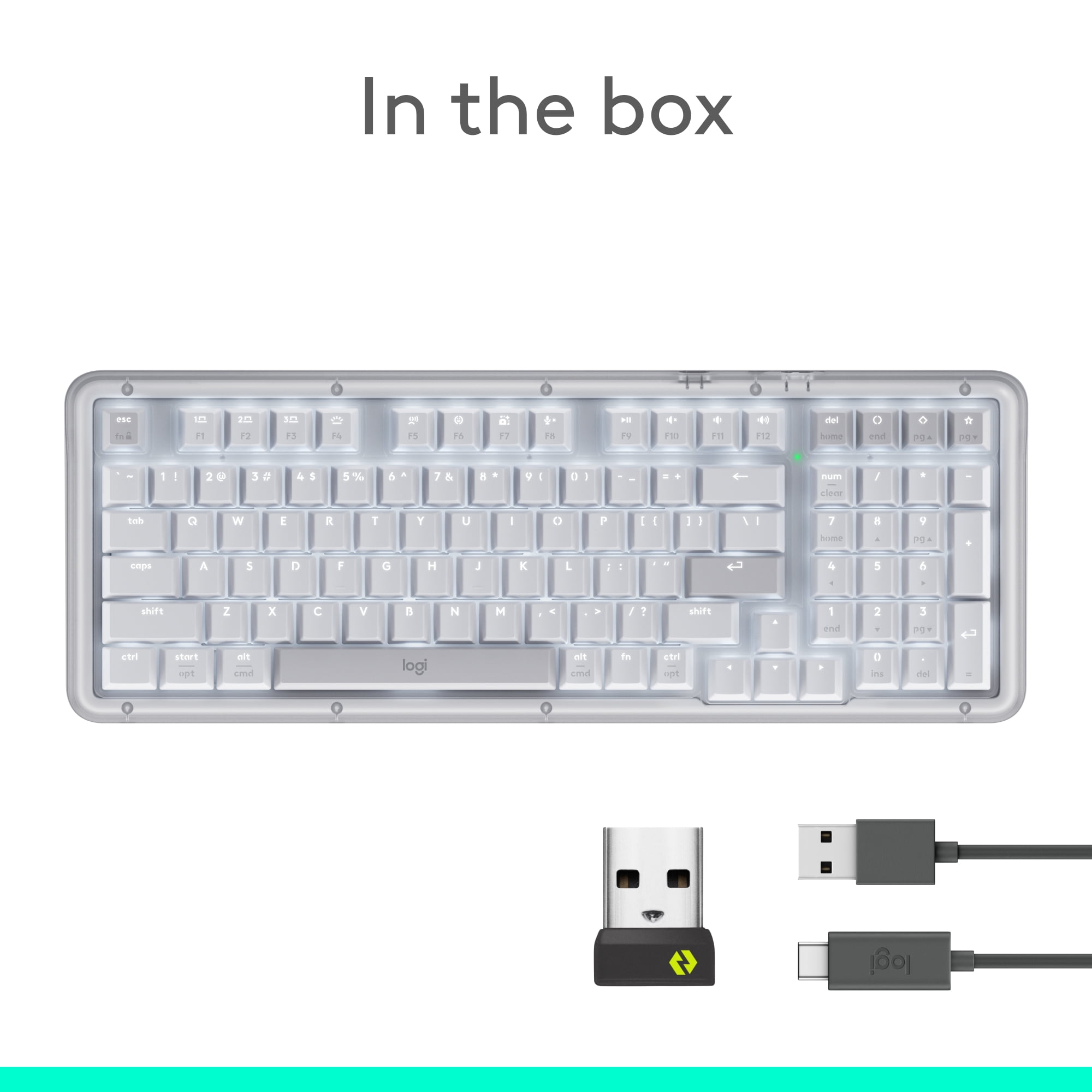 Logitech 920-013576 — ALTO KEYS K98M WIRELESS MECHANICAL CUSTOMIZABLE - OFF-WHITE
