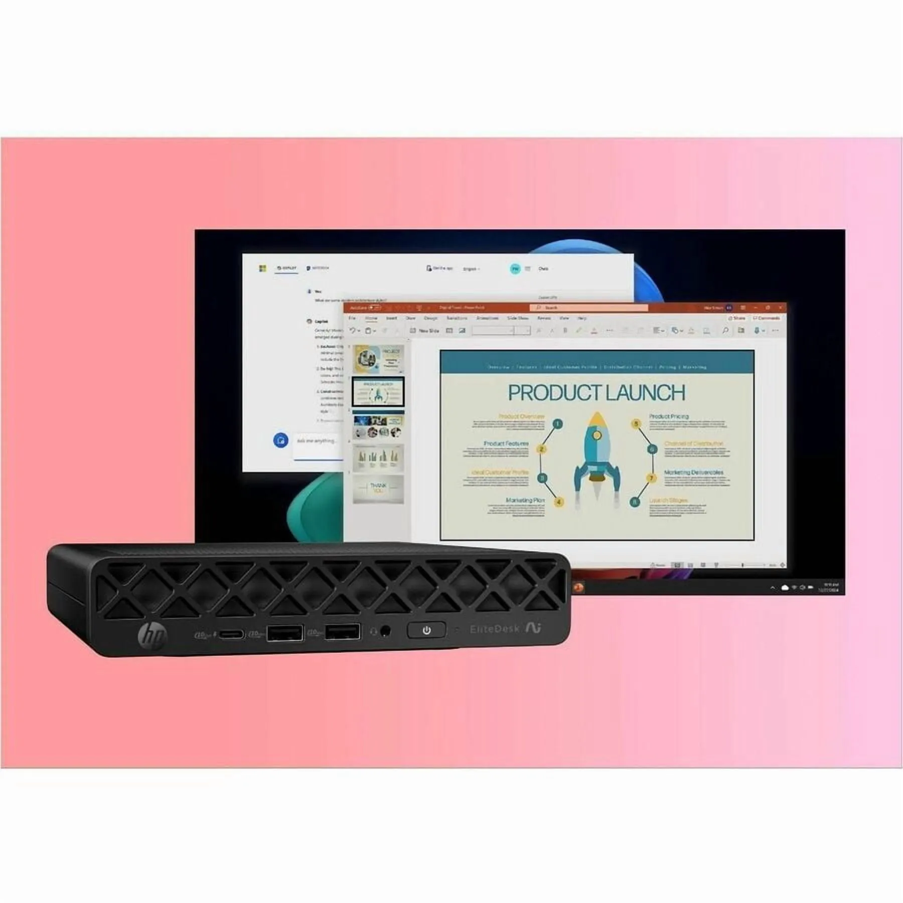 HP D36F8UT#ABA — SBUY HPELITEDESK8MINIG1AAIRAI7P35016GB512GBPC UNITED STATES / CANADA ENGLISH