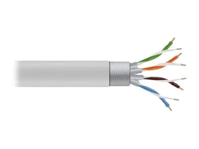 BLACK BOX CORPORATION C6ABC50-STR-WH-1000 — CAT6A BULK CABLE STRANDED UTP 650MHZ CM PVC POE WHITE 1000FT