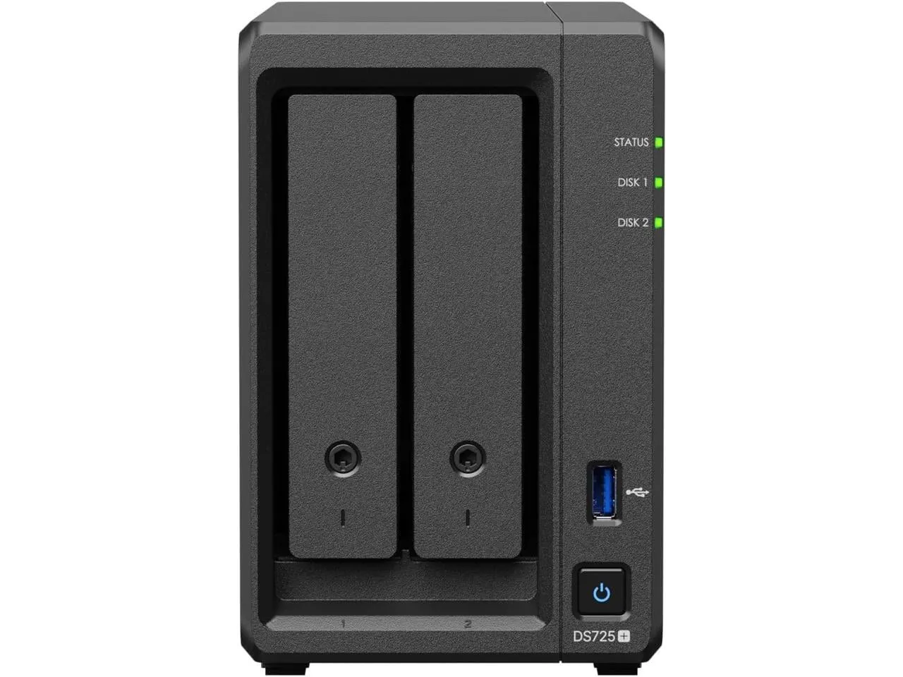 Synology DS725+ — Synology NAS DS725+ 2-Bay DiskStation with No Drives