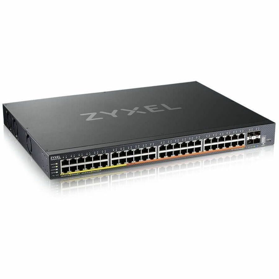ZYXEL XMG2230-52HP — XMG2230-52HP - 32-PORT GBE AND 16-PORT 2.5G POE L3 ACCESS SWITCH WITH 4 10G UPLI