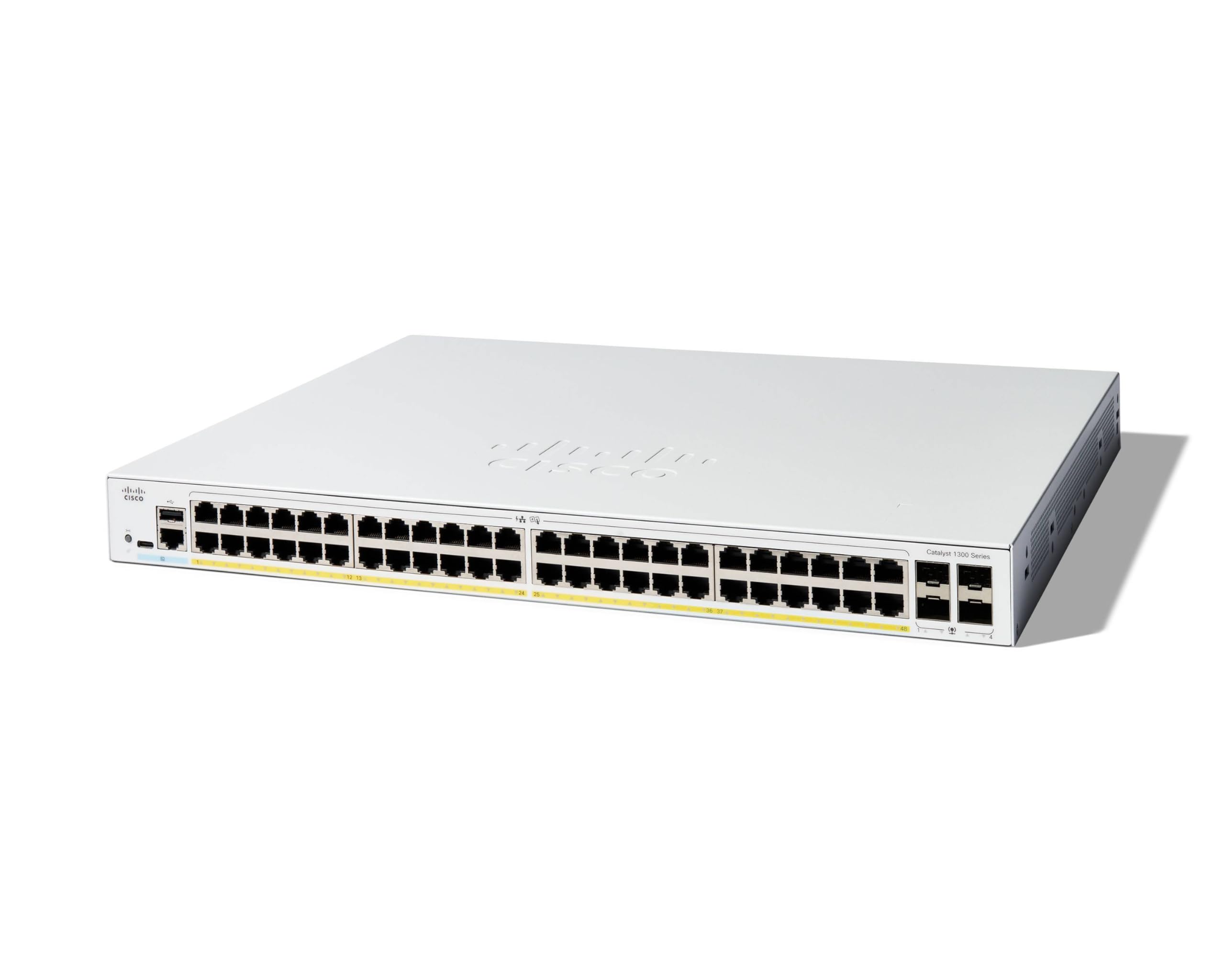 Cisco C1300-48FP-4G-RF — CATALYST 1300 48-PORT GE, FULL POE, 4X1G SFP REMANUFACTURED