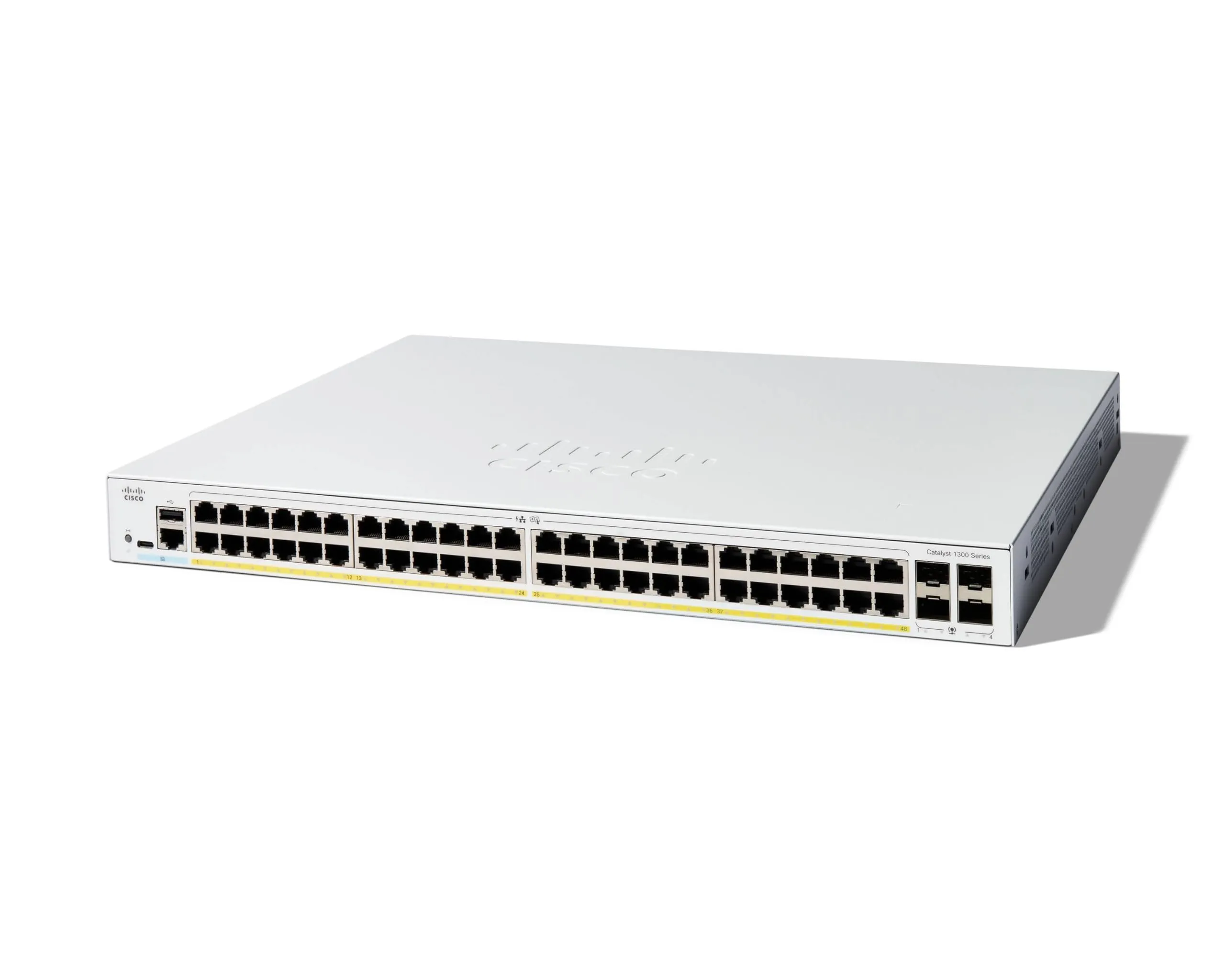 Cisco C1300-48P-4G — Cat 1300 48-port Gigabit PoE Switch with SFP Support