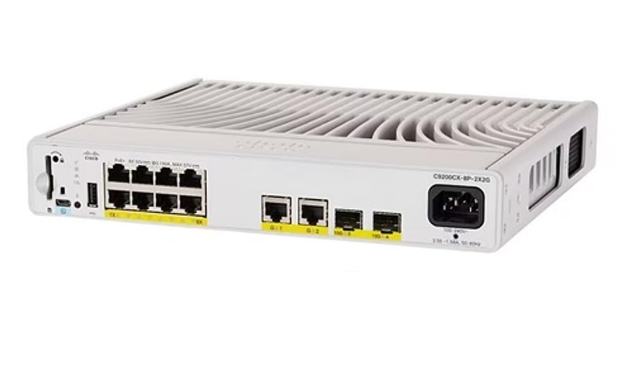 Cisco C9200CX-8P-2X2G-E — ELA CATALYST 9000 COMPACT