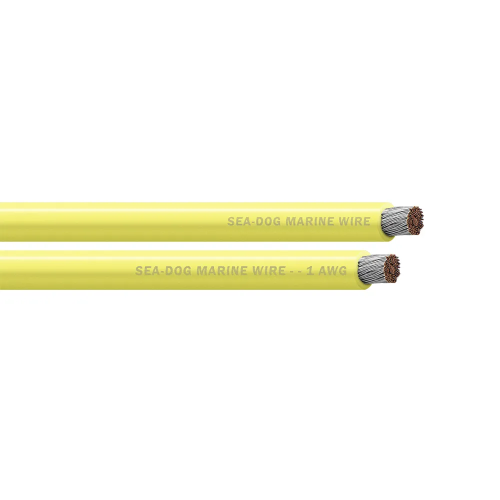 SeaDog 8001031 — Sea-Dog 1 AWG Yellow Battery Cable - 50'