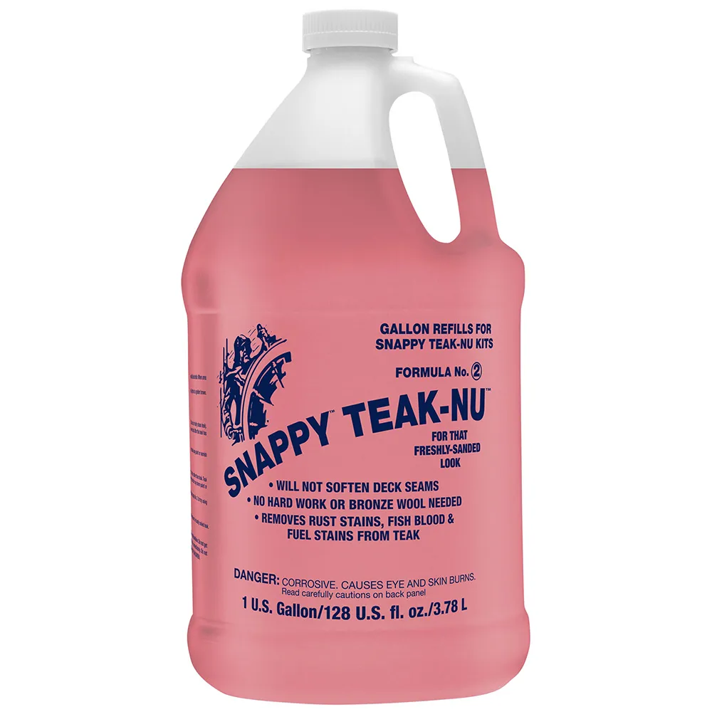 Snappy TeakNu STN-G2 — Snappy Teak-Nu Formula No. 2 - 1 Gallon