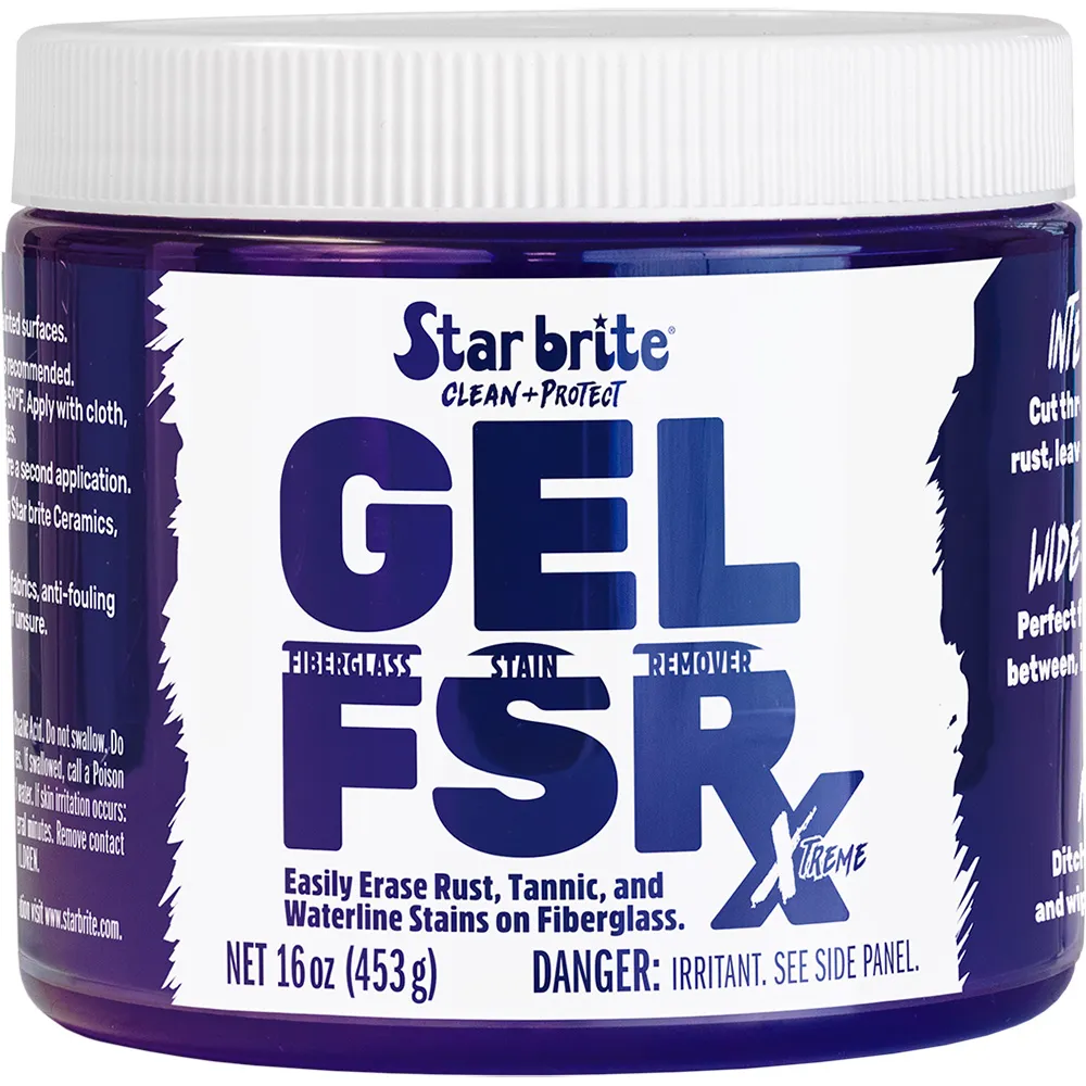 Star brite 205216 — Star brite GEL FSR Xtreme Fiberglass Stain Remover - 16 oz