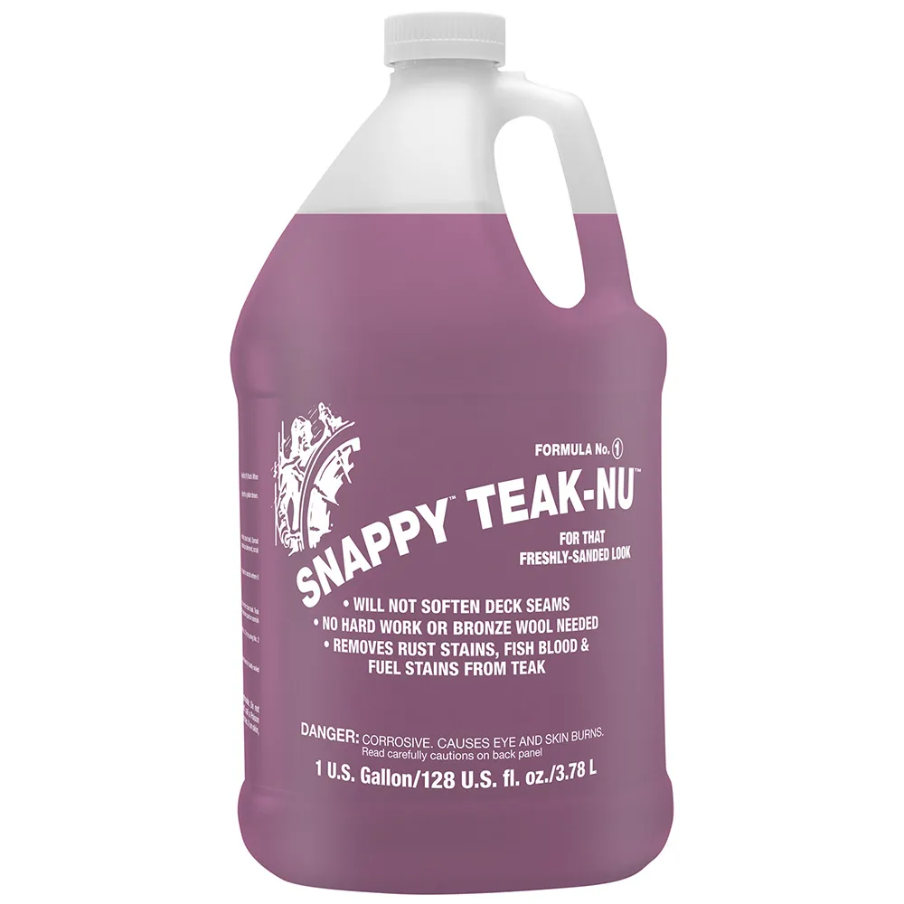 Snappy TeakNu STN-G1 — Snappy Teak-Nu Formula No. 1 - 1 Gallon