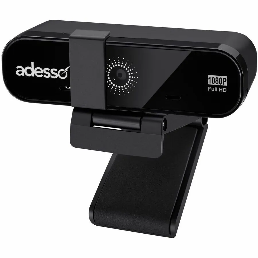 Adesso CYBERTRACKH8 — ADESSO S CYBERTRACK H8 IS A 1080P FULL HD RESOLUTION DESKTOP WEBCAM THAT ALLOWS