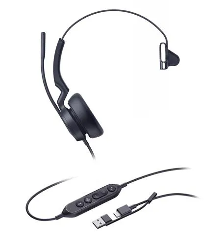 Yealink 1308184 — Yealink UH46 Mono Teams USB Wired Headset