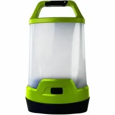 LIFE+GEAR DCY 413976 — Life+Gear Hybrid USB-Rechargeable Lantern - LED - 1600 lm Lumen - 3 x AA - Alkaline, Lithium (Li) - Battery Rechargeable - Battery, USB - Water Resistant, Impact Resistant - Lime, Black, Gray - 1 Each