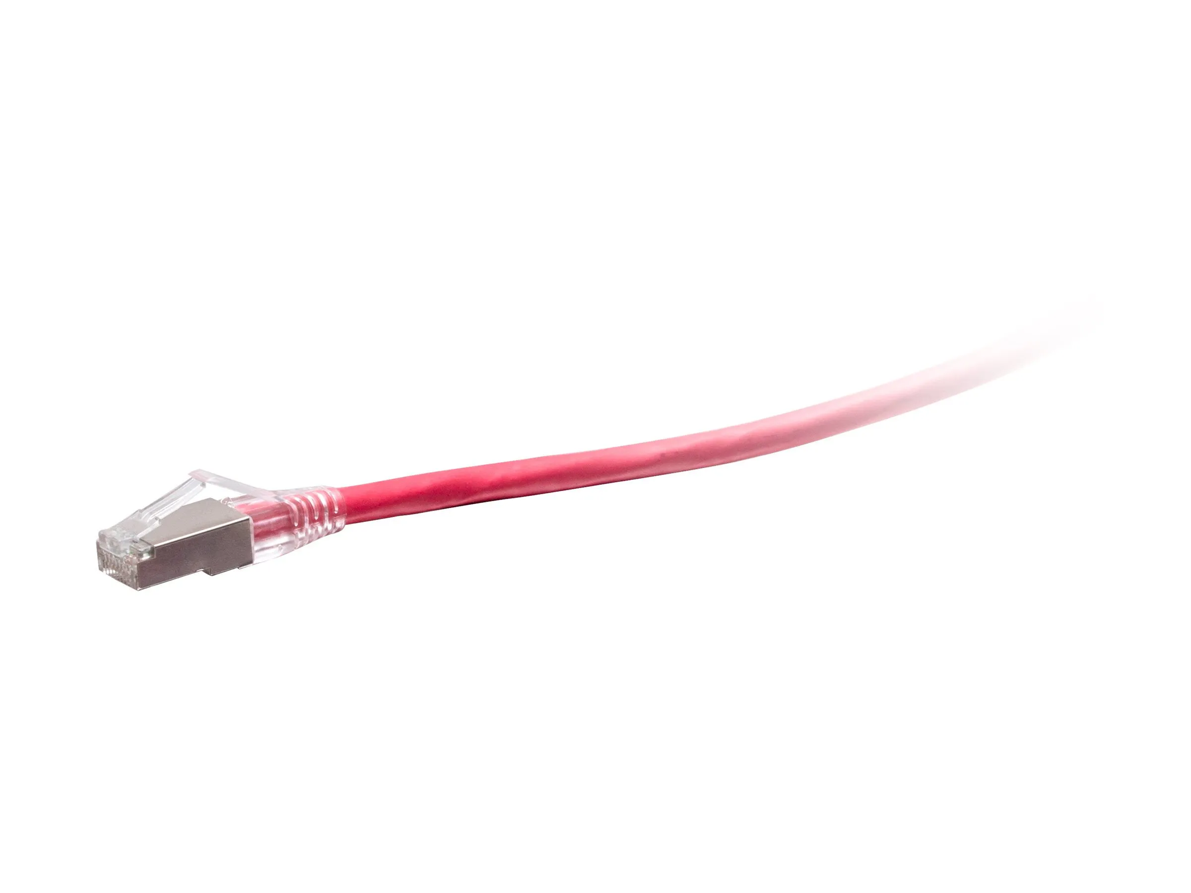 C2G C2G43878 — QS 3FT 0.9M RED BOOTED C6A STP
