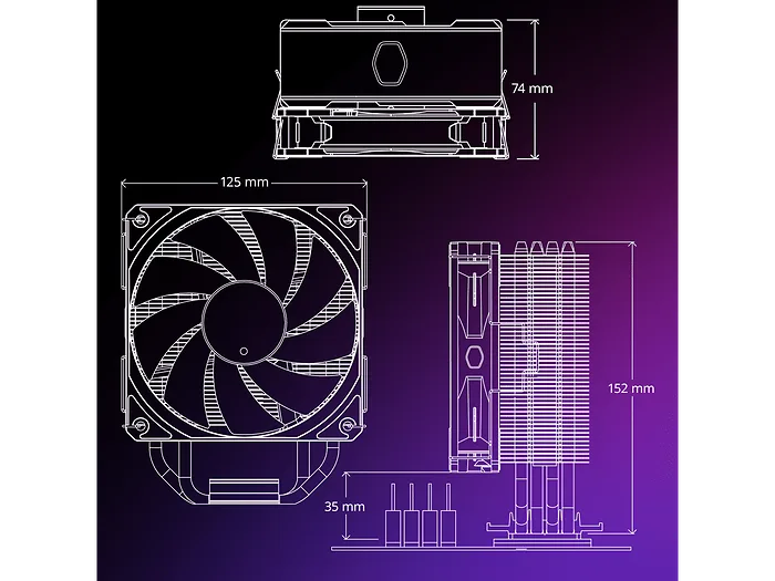 Cooler Master-RR-212S-25PZ-R1
