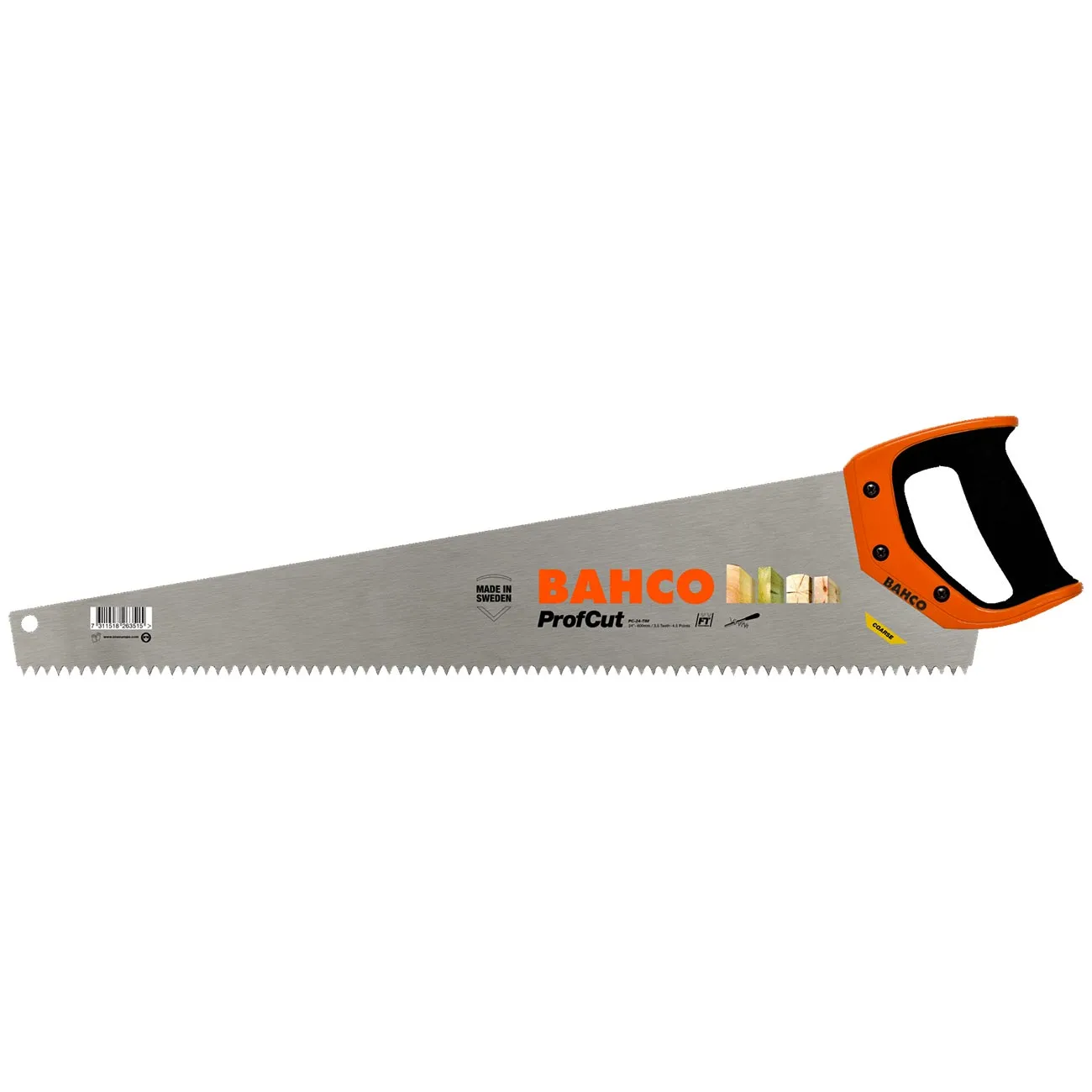 BAHCO BAHPC24TIM — Bahco 24" ProfCut(TM) Timber Hand Saw for Timber/Wet/Tanalised Wood
