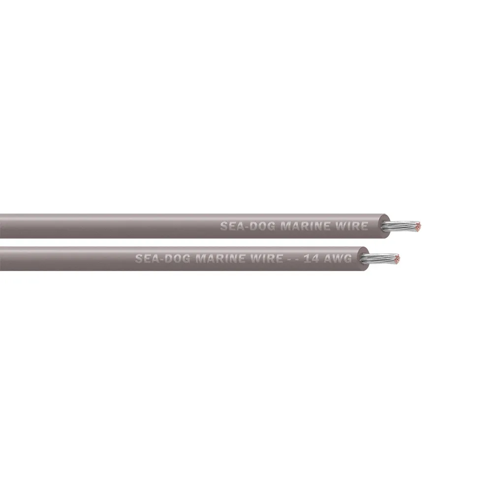 SeaDog 8014110 — Sea-Dog 14 AWG Grey Primary Wire - 25'
