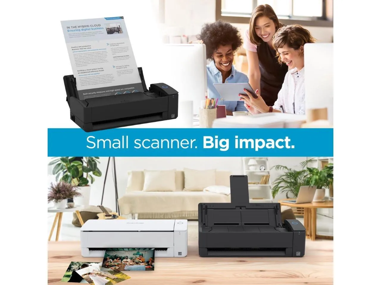 RICOH / Fujitsu CG01000-399205 — SCANSNAP IX1300 DELUXE (BLACK) KOFAX POWER PDF 4.0 LICENSE (FOR BOTH PC & MAC) -