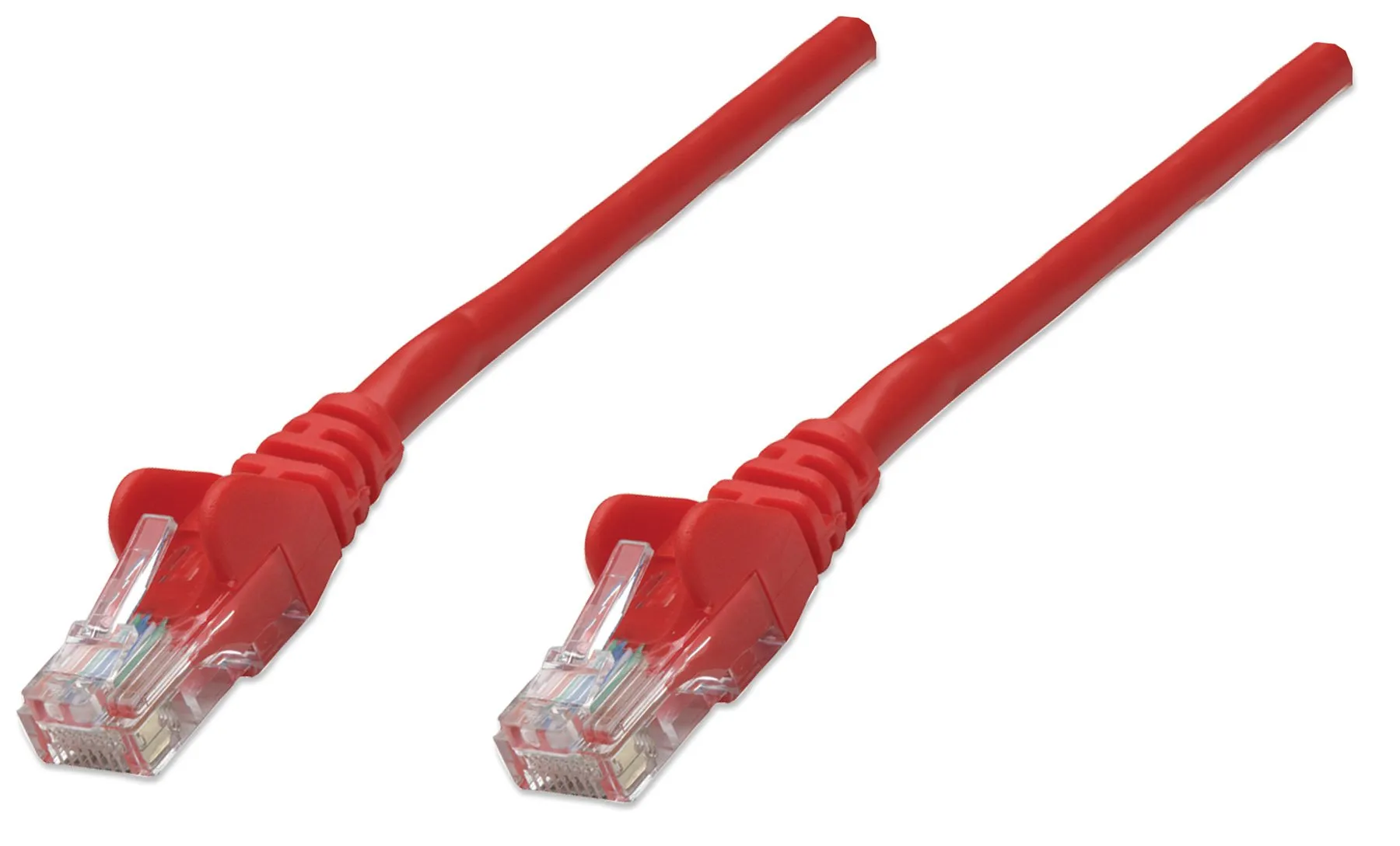 Intellinet 342162 — 7 FT RED CAT6 SNAGLESS PATCH CABLE