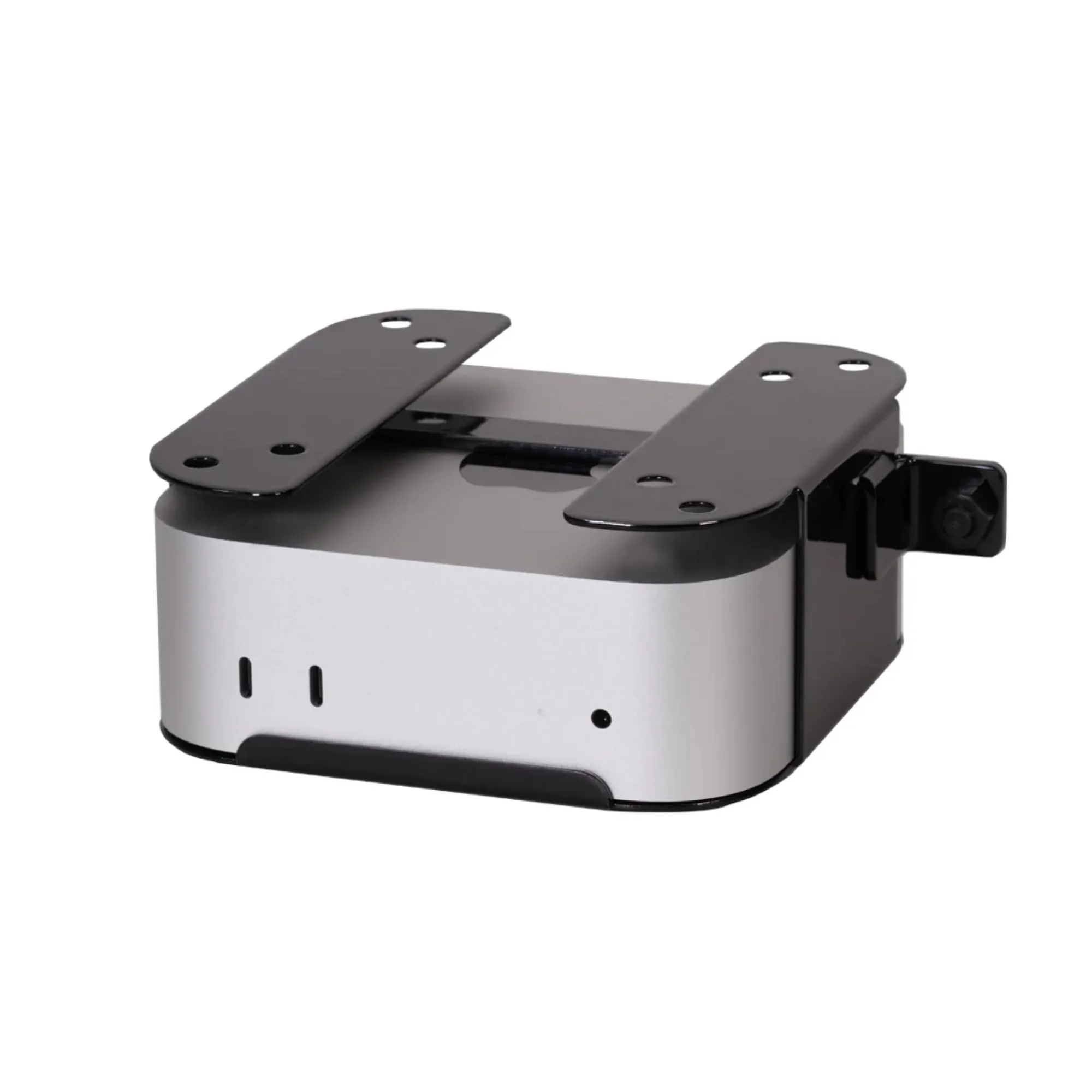SONNET TECHNOLOGIES CUFF-MIN-M4 — BRACKET TO MOUNT AND SECURE A M4 MAC MINI TO THE BACK OF A MONITOR (USING VESA 7
