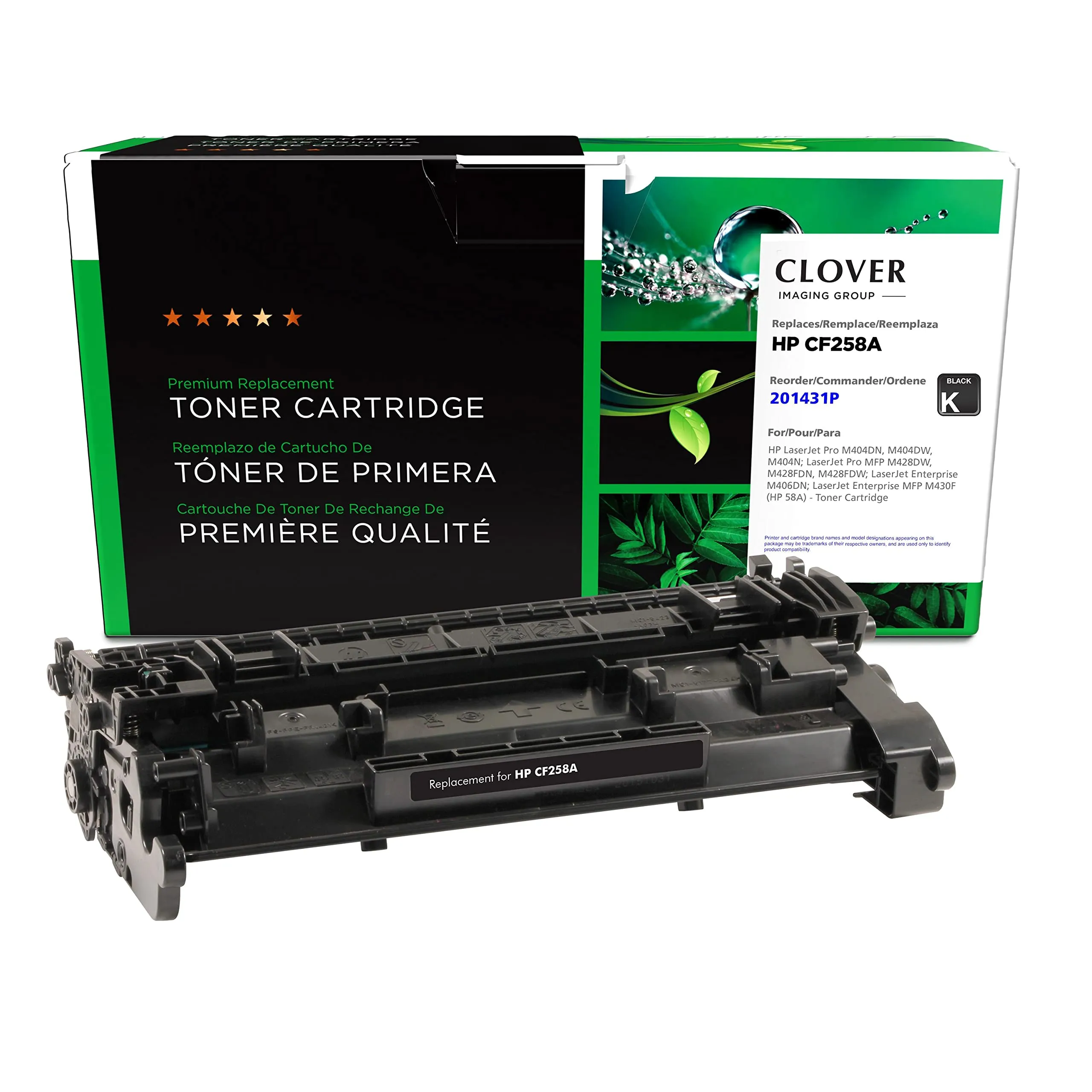 CIG 201431P — CLOVER IMAGING REMAN FOR HP CF258A 58A BLACK