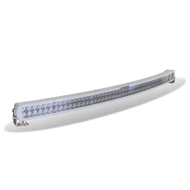 Lumishore 010-04466-00 — Lumishore 50in Curved Lightbar White LED, White Housing 12/24vDC